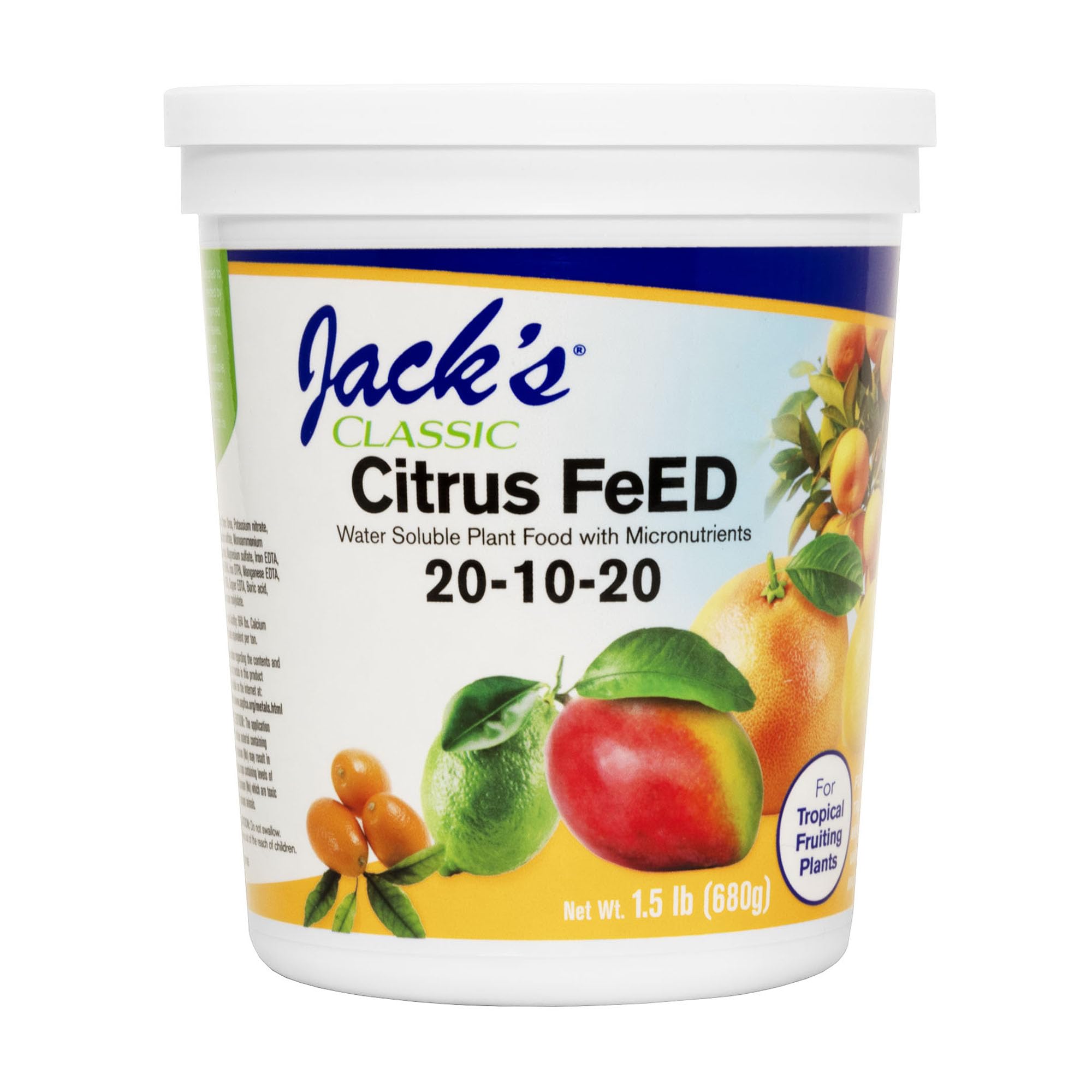 Amazon.com : Jack's Classic 20-10-20 Citrus Feed Water-Soluble